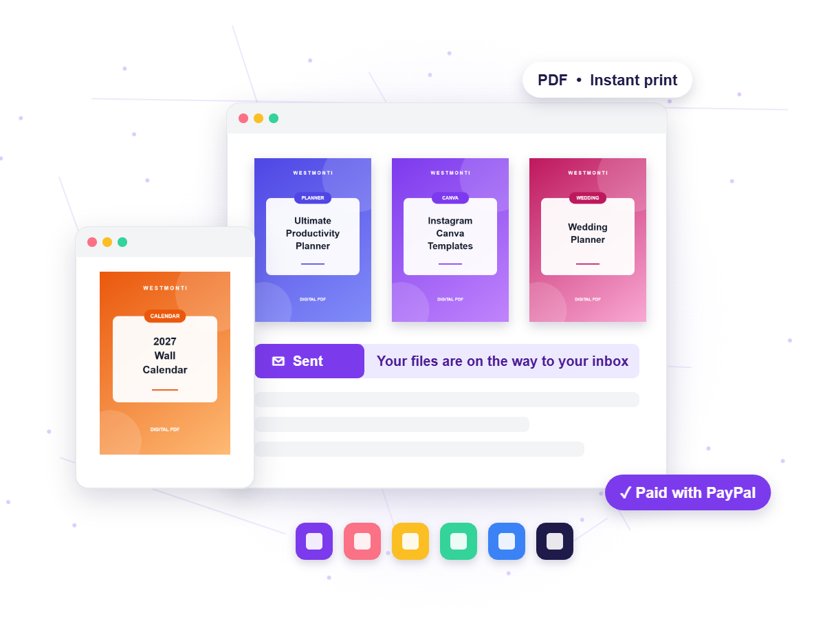 Westmonti templates and printables
